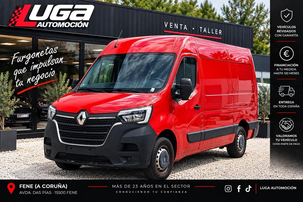 Foto 2 RENAULT MASTER 2.3 BLUE dCi 135 CV – 2022- L1 H2 -