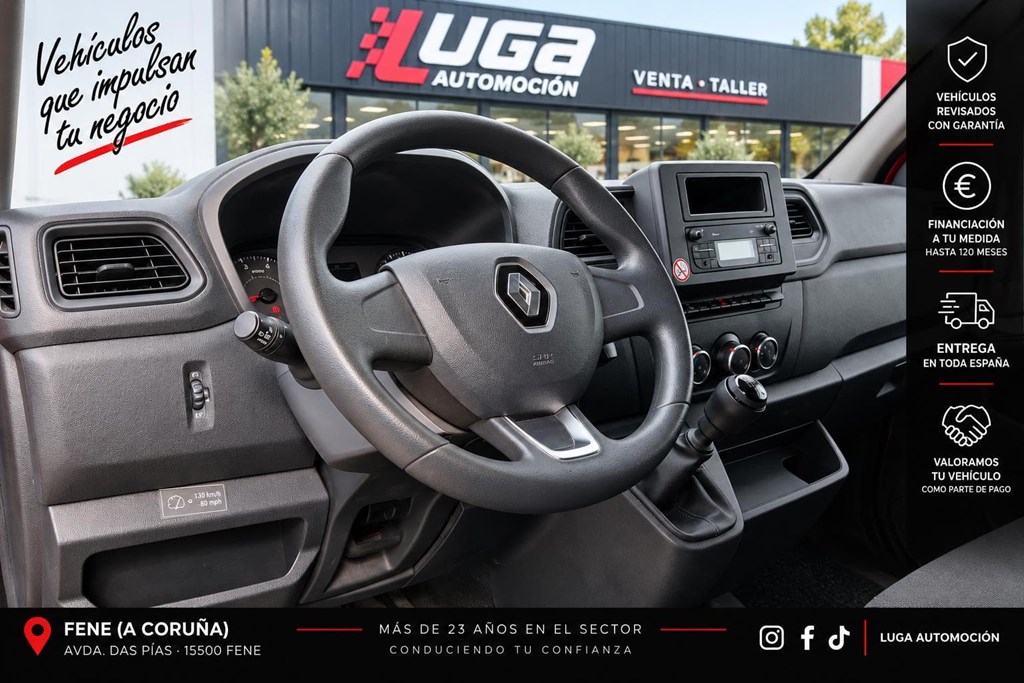 Foto 8 RENAULT MASTER 2.3 BLUE dCi 135 CV – 2022- L1 H2 -