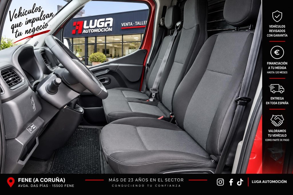 Foto 9 RENAULT MASTER 2.3 BLUE dCi 135 CV – 2022- L1 H2 -