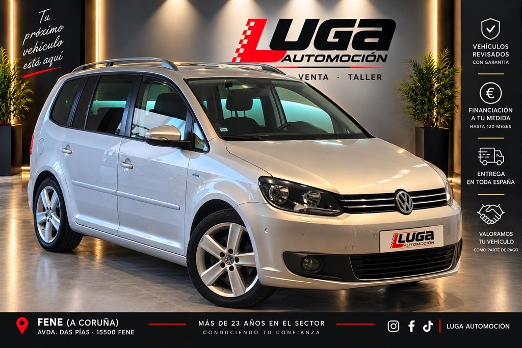 Foto 1 ?? VOLKSWAGEN TOURAN 2.0 TDI 140 CV CUP | 7 PLAZAS | TECHO PANORÁMICO  Año 2014 | Diésel | 140 CV | 