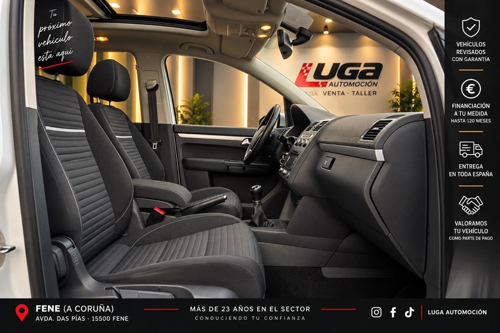Foto 3 ?? VOLKSWAGEN TOURAN 2.0 TDI 140 CV CUP | 7 PLAZAS | TECHO PANORÁMICO  Año 2014 | Diésel | 140 CV | 