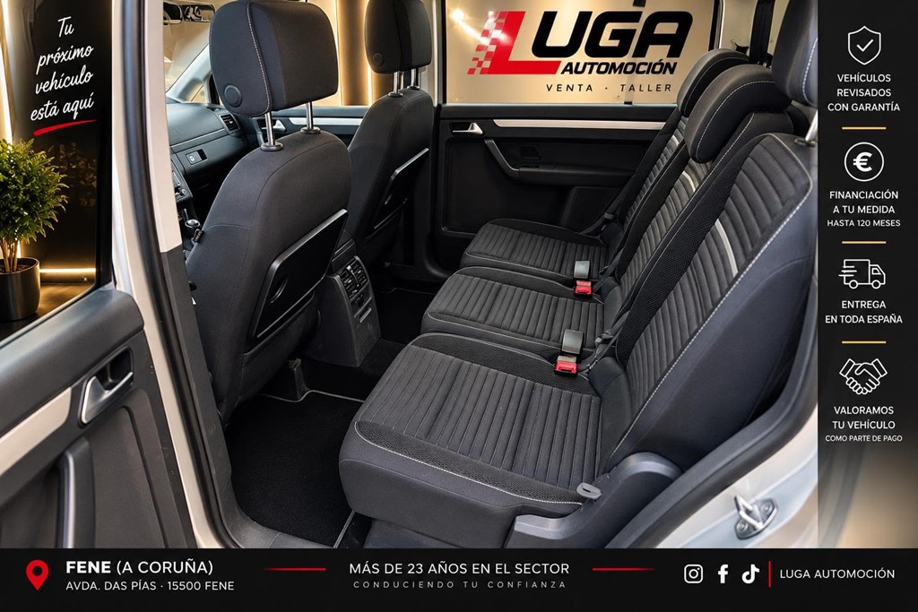 Foto 4 ?? VOLKSWAGEN TOURAN 2.0 TDI 140 CV CUP | 7 PLAZAS | TECHO PANORÁMICO  Año 2014 | Diésel | 140 CV | 